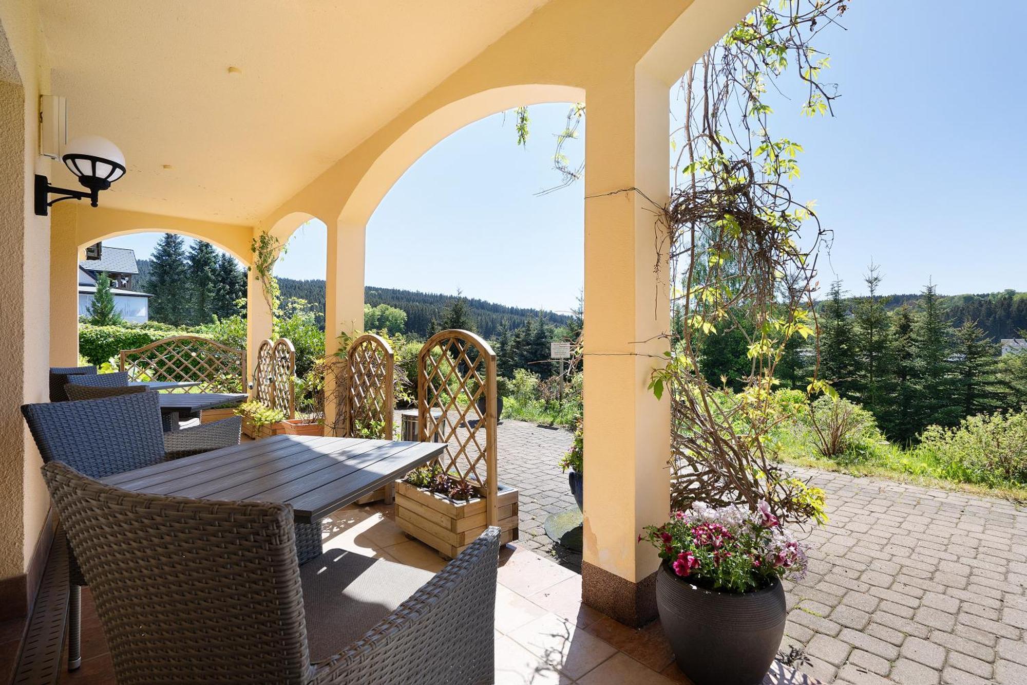 Pension Bergblick Marienberg Exteriér fotografie