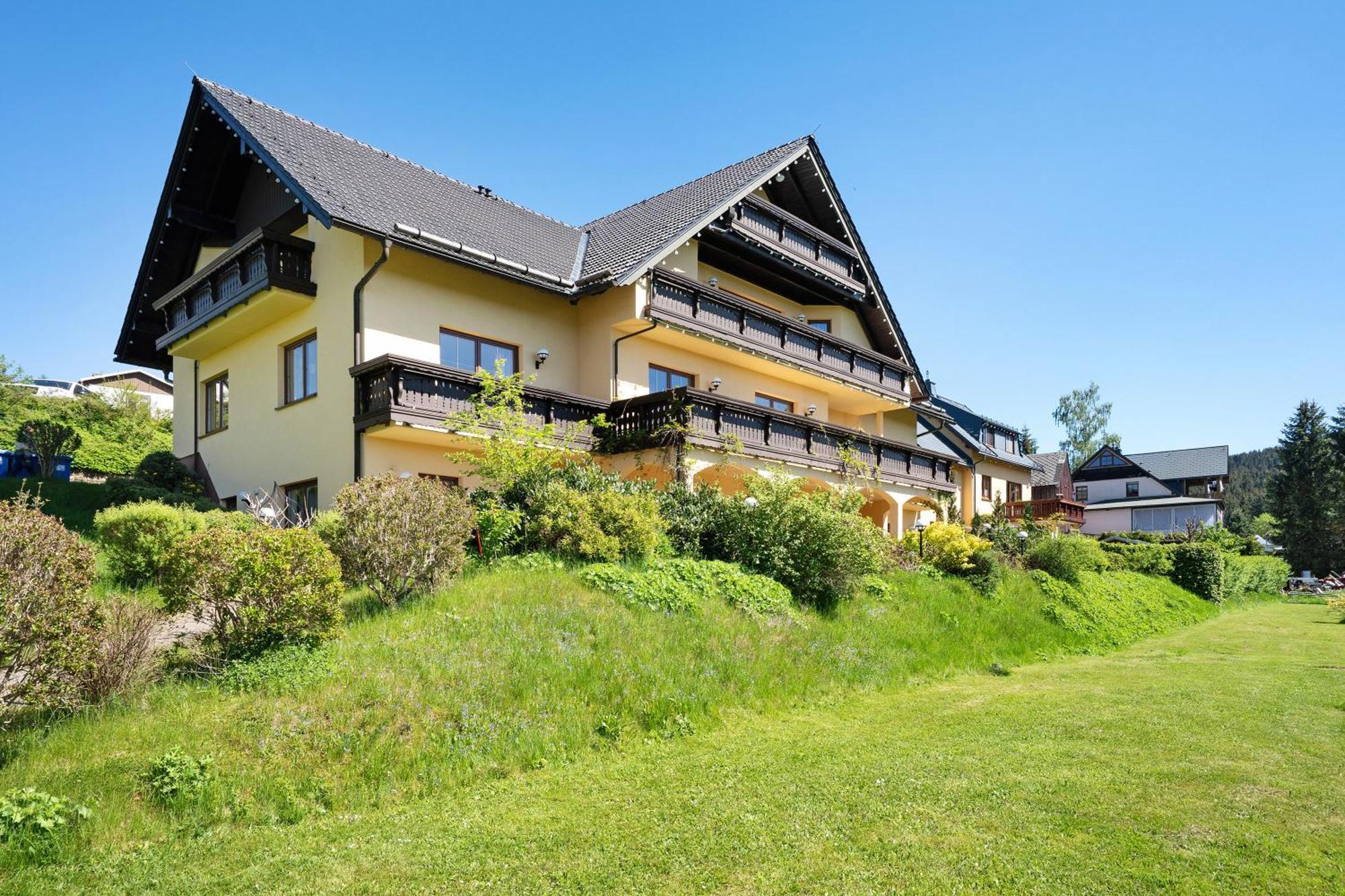 Pension Bergblick Marienberg Exteriér fotografie