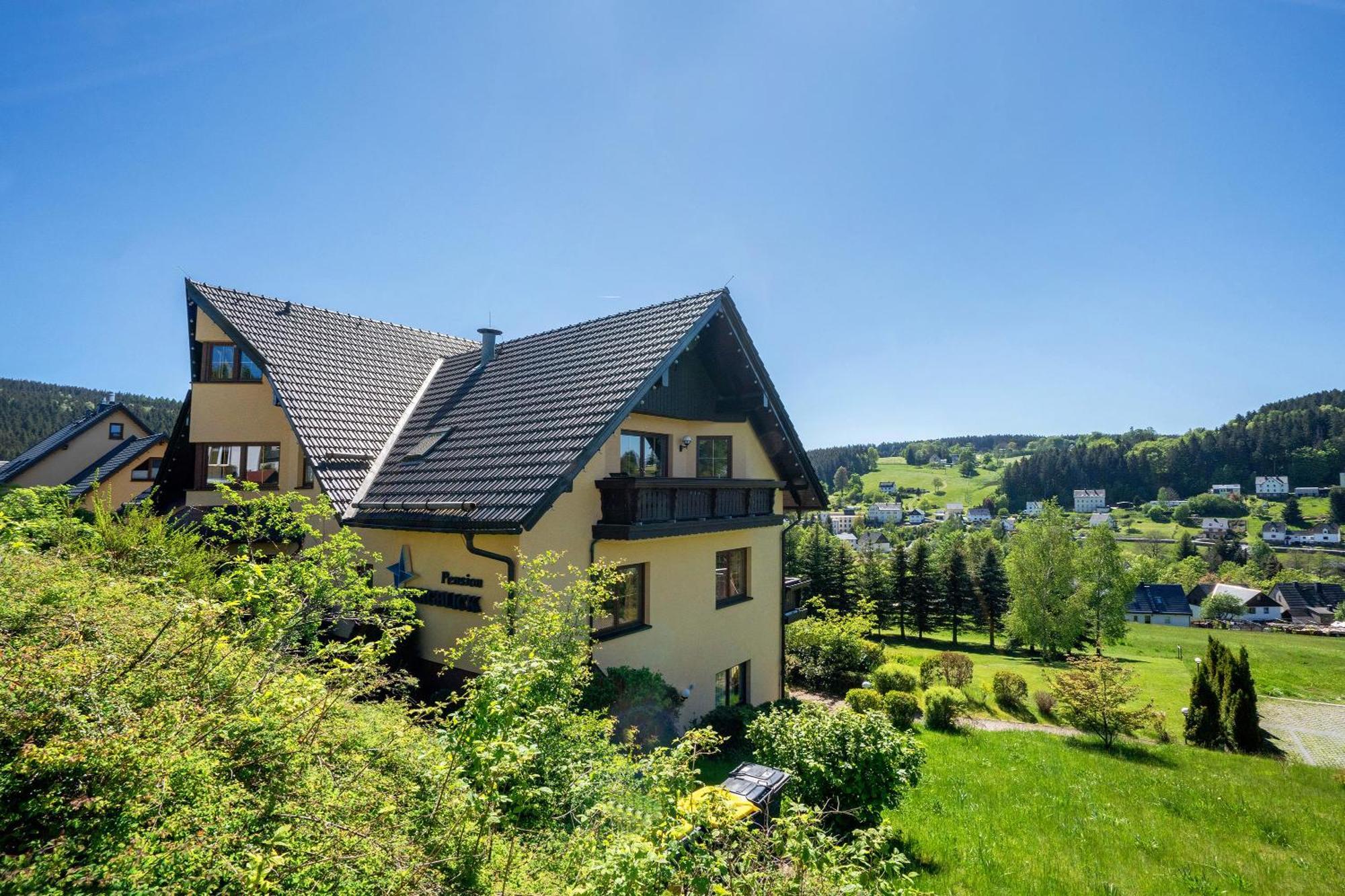 Pension Bergblick Marienberg Exteriér fotografie