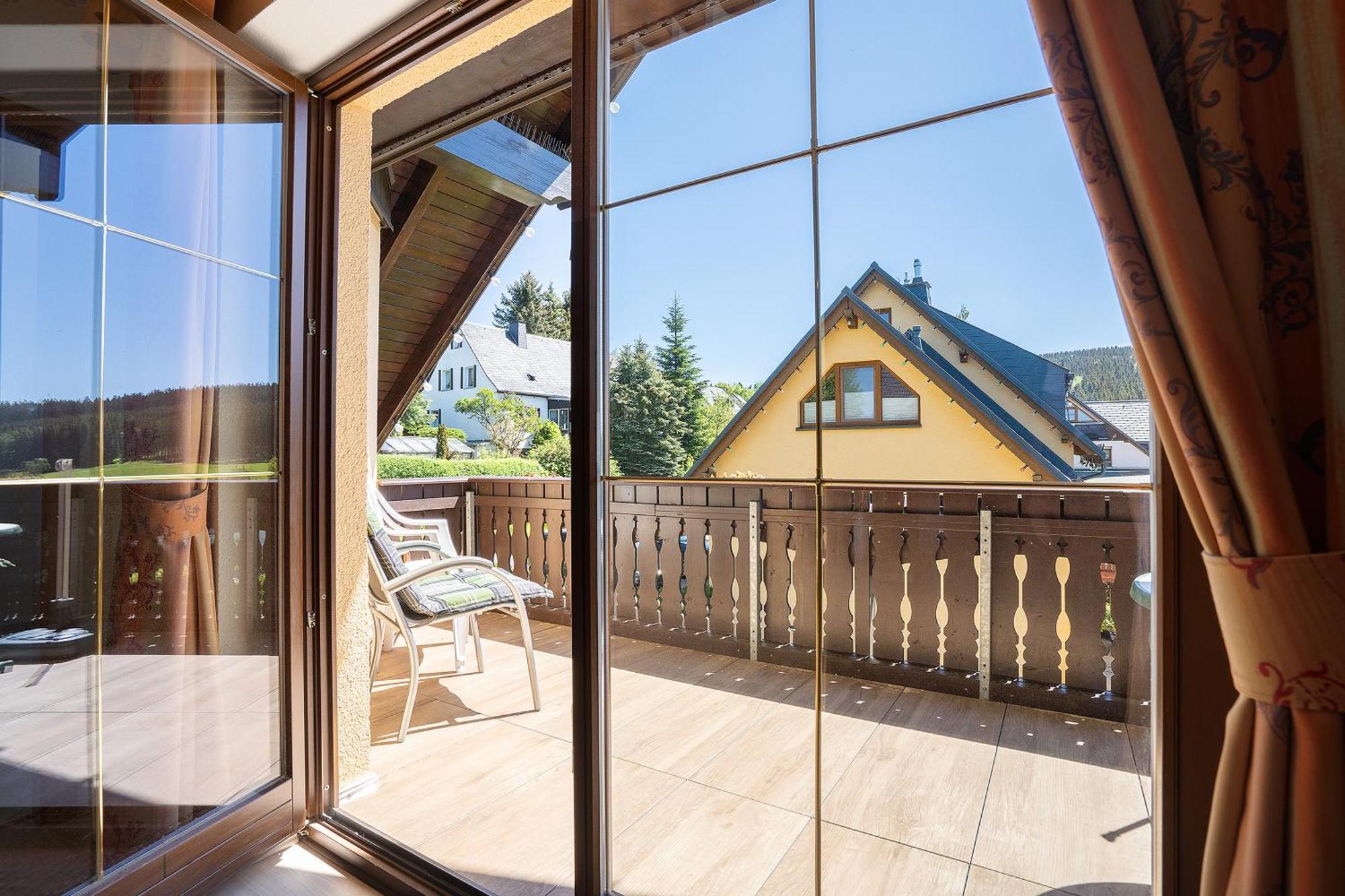 Pension Bergblick Marienberg Exteriér fotografie