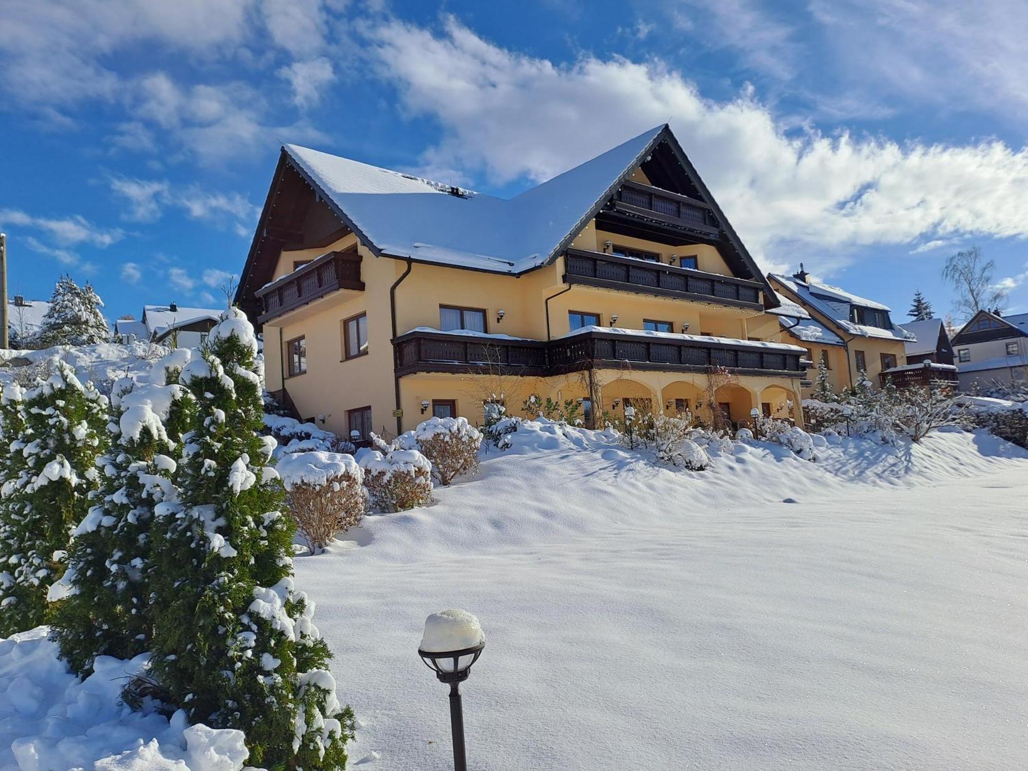 Pension Bergblick Marienberg Exteriér fotografie