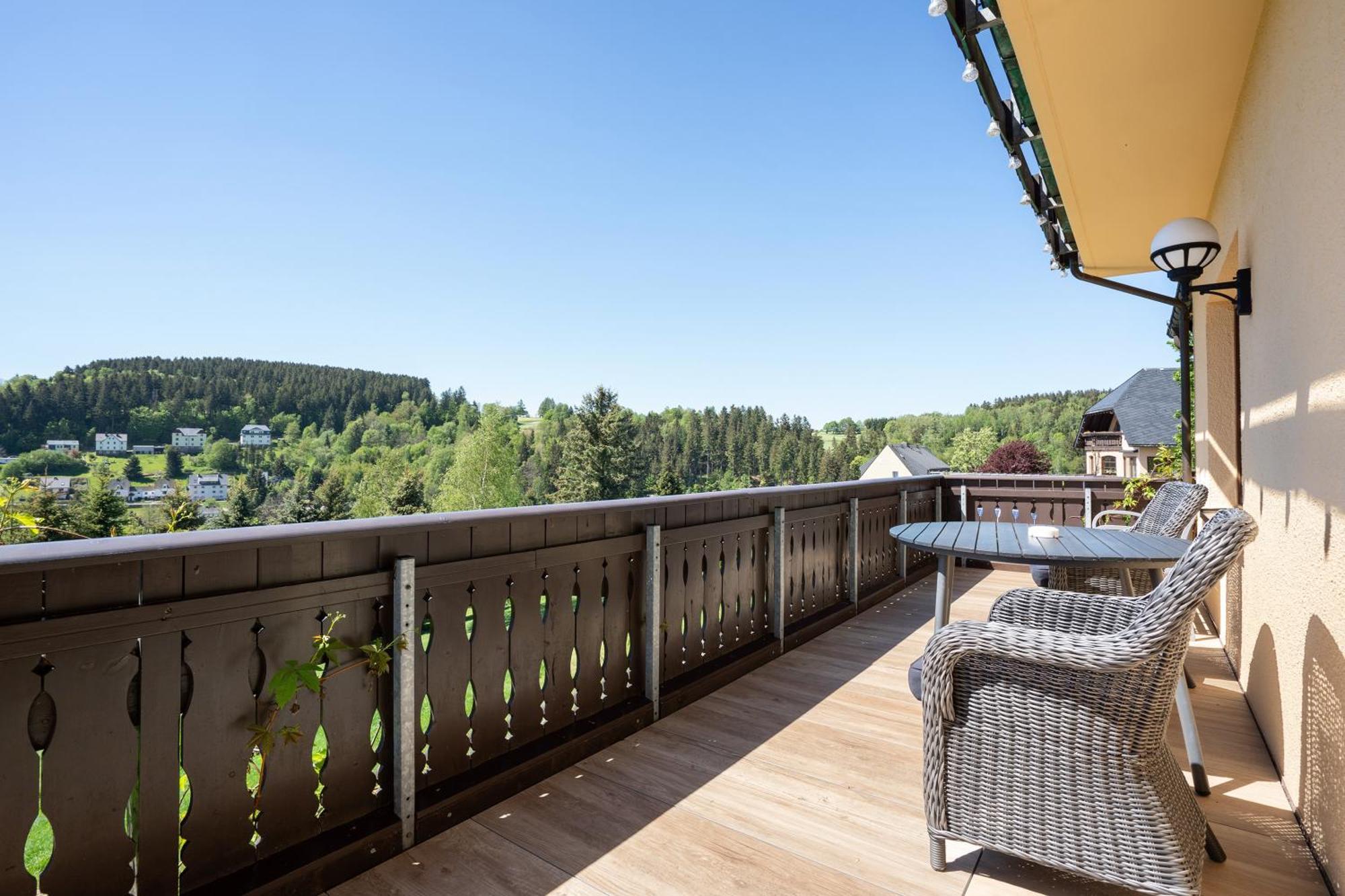 Pension Bergblick Marienberg Exteriér fotografie