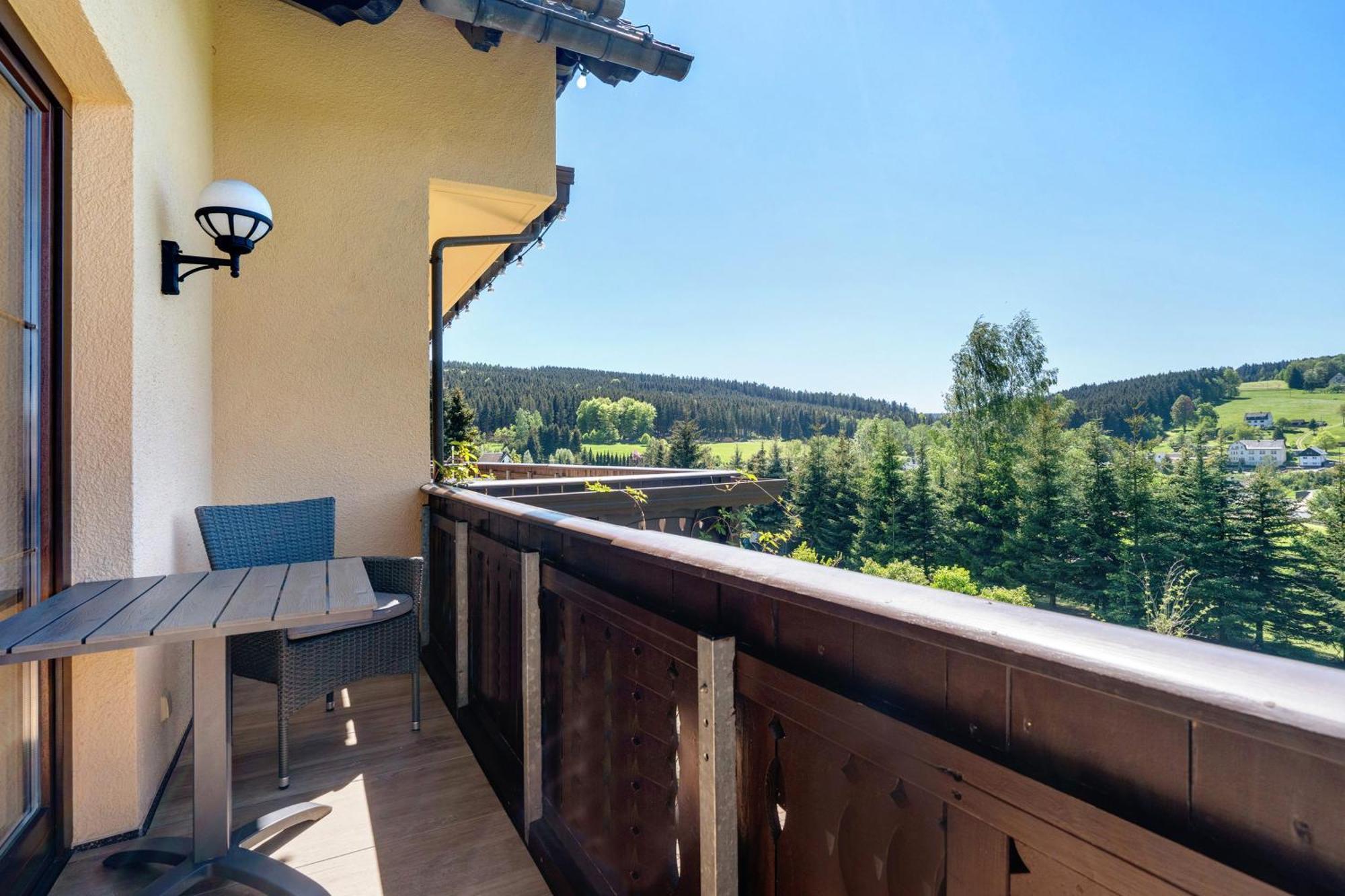 Pension Bergblick Marienberg Exteriér fotografie