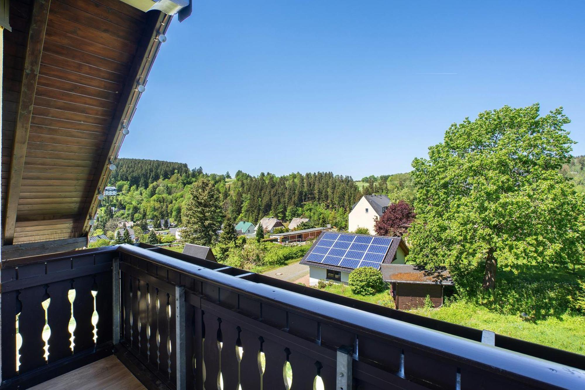 Pension Bergblick Marienberg Exteriér fotografie