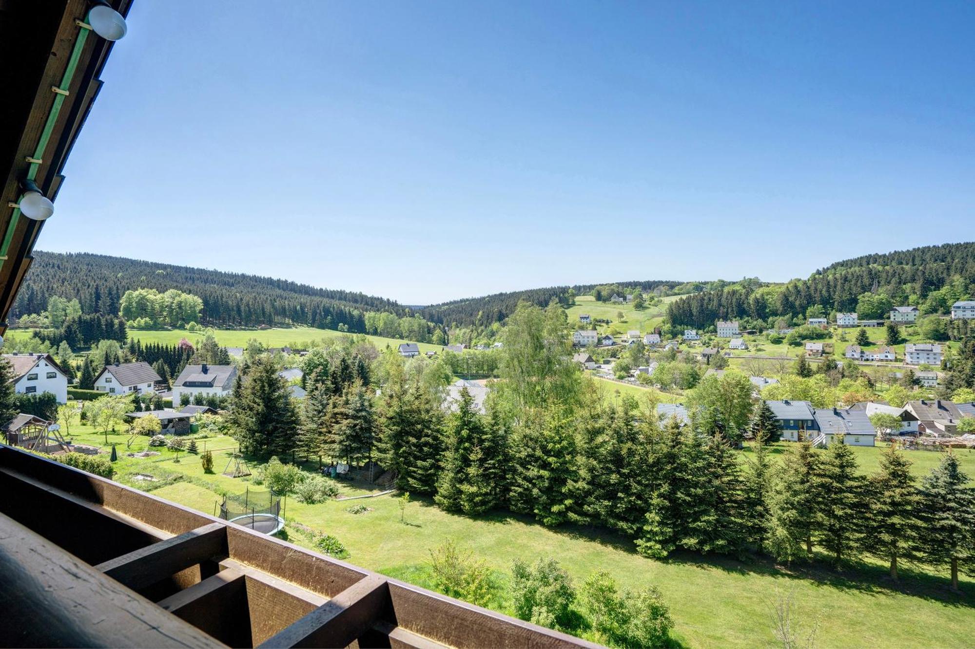 Pension Bergblick Marienberg Exteriér fotografie